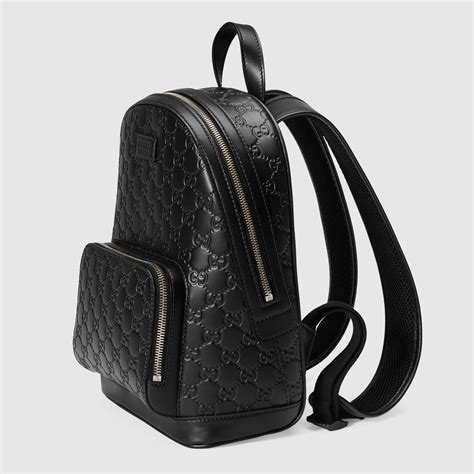 gucci print leather backpack|Gucci bag backpack women's.